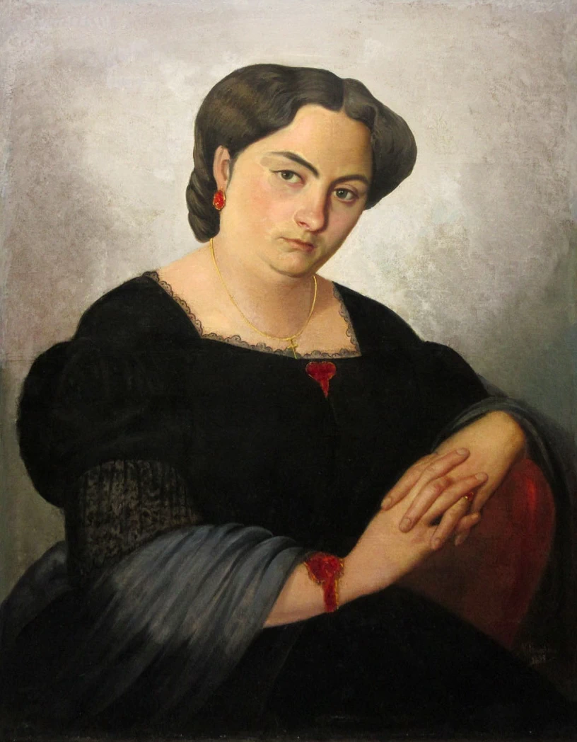 Ritratto di donna in nero